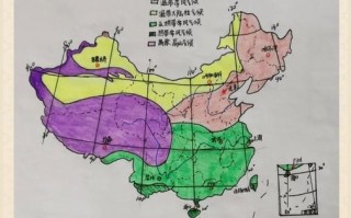 历史气候变迁图手绘图片（手绘中国历史气候变化示意图）