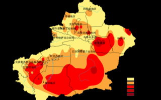 新疆历史气候变迁图表图片（新疆历史气温变化曲线图怎么看）