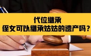 非物质文化遗产外甥（非遗传承外甥能代位继承吗）