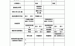 非物质文化遗产申报表