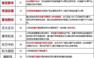 量子计算技术专利排行榜（量子计算专利谁领先？最新排行榜深度解析）