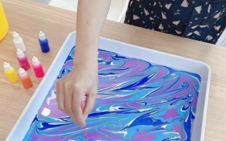 非物质文化遗产 水（水拓丝巾制作过程原来这么简单）