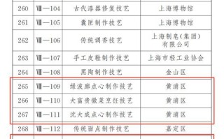 上海市非物质文化遗产（上海市非遗名录查询官方入口在哪里）
