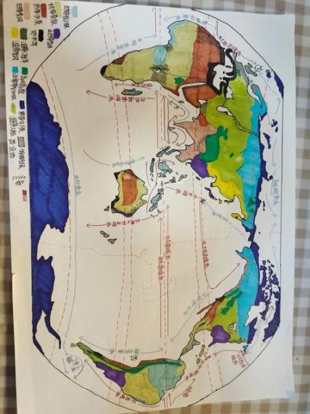 历史气候变迁图手绘（手绘全球历史气候变迁图步骤详解）-第3张图片-八三百科