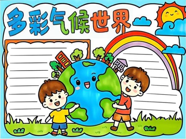 中国气候变迁历史手抄报（中国气候变迁手抄报模板怎么做）-第1张图片-八三百科