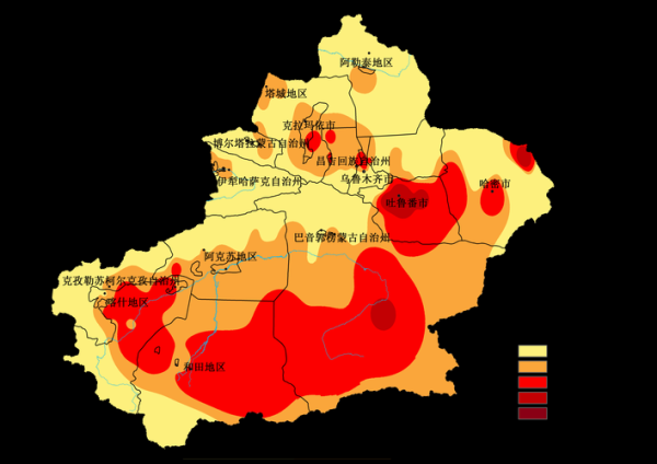 新疆历史气候变迁图表图片（新疆历史气温变化曲线图怎么看）-第1张图片-八三百科
