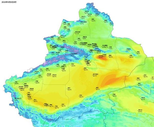 新疆历史气候变迁图表图片（新疆历史气温变化曲线图怎么看）-第2张图片-八三百科