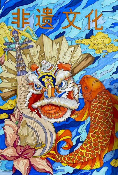 文化非物质文化遗产画（零基础学非遗画怎么入门）-第1张图片-八三百科