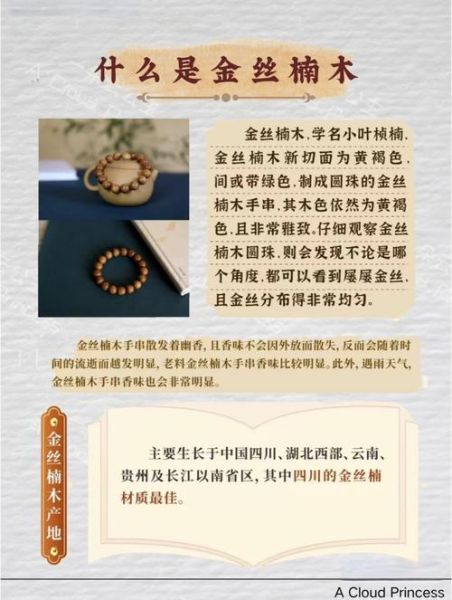 非物质文化遗产 金丝（金丝楠木非遗手串新手入门指南）-第2张图片-八三百科