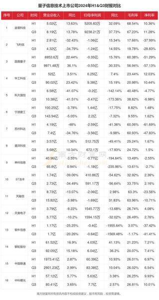 量子计算机技术上市公司（2025量子计算机技术上市公司龙头名单）-第2张图片-八三百科